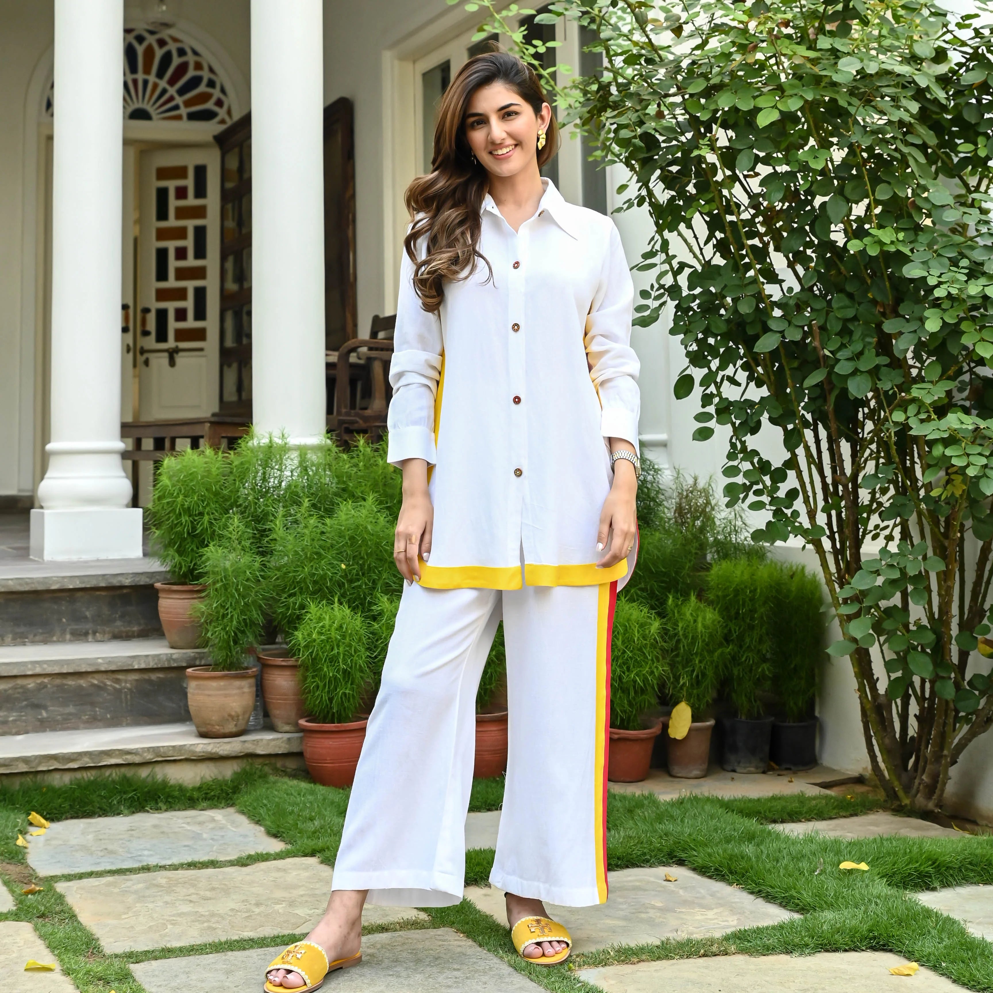 Bunaai Cotton Mirage Co-ord Set
