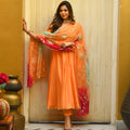 Baneraa Peach Gotta Salwar Suit